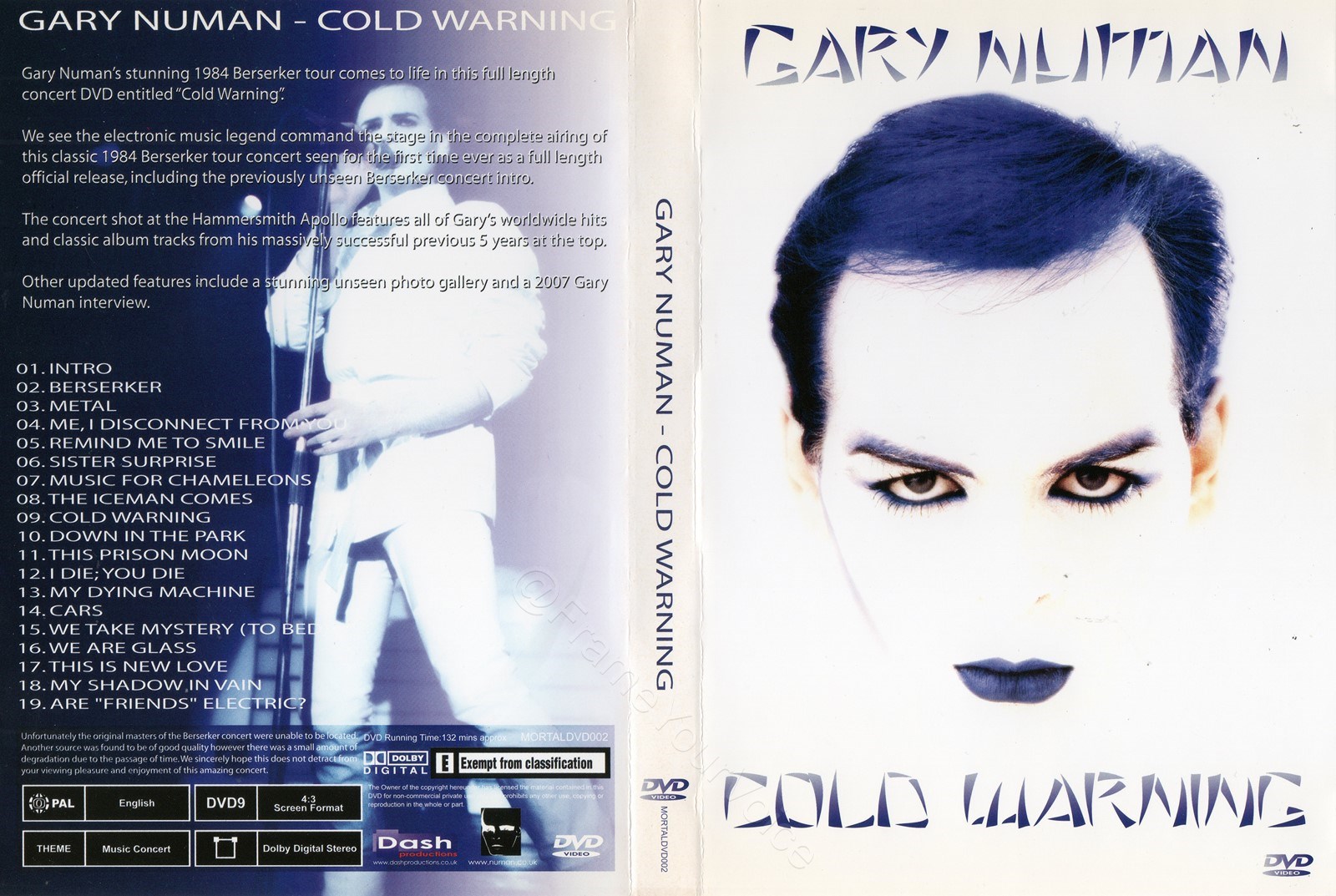 【希少・未開封】GARY NUMAN FRAGMENT 2/04 DVD 希少・未開封】GARY NUMAN FRAGMENT 2/04 DVD 希少・未開封